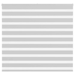 Store zèbre gris clair largeur du tissu 160,9 cm polyester 