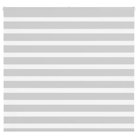 Store zèbre gris clair largeur du tissu 160,9 cm polyester 