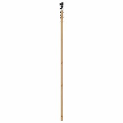 Porte coulissante avec quincaillerie 78x202 cm en bois massif de pin 