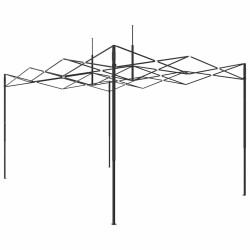 Serre avec toit Vert 290 x 430 x 315 cm Acier 