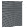 Store de Fenêtre Gris foncé 80 x 130 cm Aluminium 