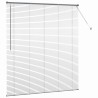 Store de Fenêtre Gris foncé 80 x 130 cm Aluminium 