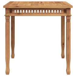 Table à dîner de jardin 80x80x80 cm Bois de teck solide 