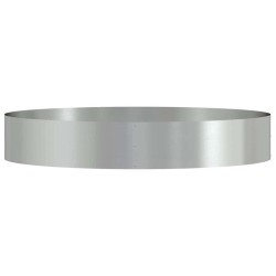 Pot en métal argenté Argent galvanisé Métal galvanisé Grand 