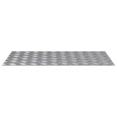 Plaques en alu rayées, 4 pcs, antidérapantes, 90x50 cm 