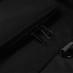 Sac de sport en style militaire 3-en-1 45 L Noir 