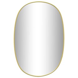 Miroir mural Doré 50x35 cm 