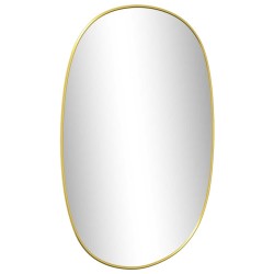 Miroir mural Doré 50x35 cm 