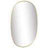 Miroir mural Doré 50x35 cm 