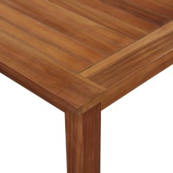 Table de jardin 150x90x74 cm Bois d'acacia massif 