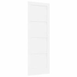 Porte intérieure "ORKDAL" blanche 73,5x211x4 cm en pin massif 