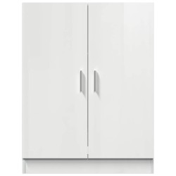 Meuble pour machine à laver Blanc brillant 71x71,5x91,5 cm 