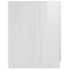 Meuble pour machine à laver Blanc brillant 71x71,5x91,5 cm 