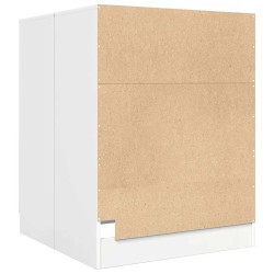 Meuble pour machine à laver Blanc brillant 71x71,5x91,5 cm 