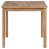 Table de jardin 80x80x77 cm Bois de teck solide 