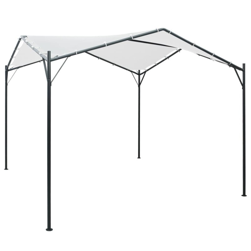 Belvédère 3x3x2,6 m Blanc 180 g/m² 