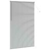 Store de Fenêtre avec des rideaux Autre Argenté 80 x 130 cm Aluminium 