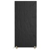 Housses de chaise de jardin 2 pcs 8 œillets 75x70x140 cm PE 