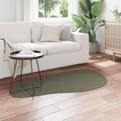 Tapis Vert forêt 80 x 150 cm Polyester 