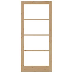 Porte Intérieure avec Verre "ORKDAL" 93x211x4 cm Bois Massif Pin 