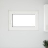 Fenêtre de sous-sol« RISOR » 90 x 70 cm oscillo-battante DIN droite blanche 