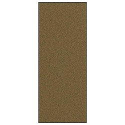 Tapis d'entrée lavable marron 120x300 cm 