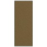 Tapis d'entrée lavable marron 120x300 cm 