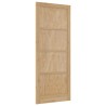 Porte intérieure "ORKDAL" 93x232x4 cm en bois massif pin 