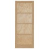 Porte intérieure "ORKDAL" 93x232x4 cm en bois massif pin 