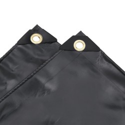 Bâche anthracite 1,5x2 m 650 g/m² 