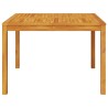 Table à manger de jardin 110x110x75 cm bois d'acacia massif 