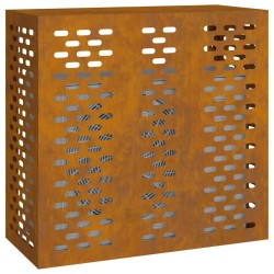 Housse de climatiseur 110x50x105 cm Acier patiné 