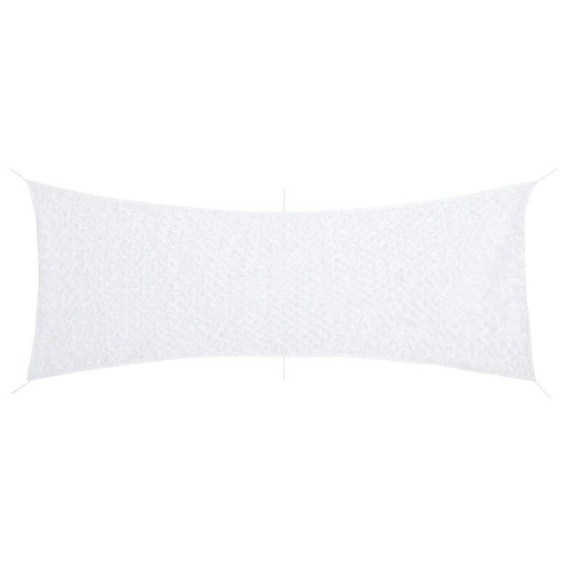 Filet de camouflage avec sac de rangement 525x205 cm blanc 