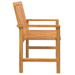 Banc de jardin 109 cm bois massif d'acacia 