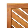 Banc de jardin 109 cm bois massif d'acacia 