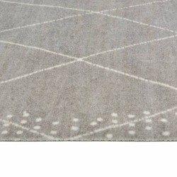 Tapis de cuisine lavable impression losange 45x150 cm velours 