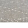 Tapis de cuisine lavable impression losange 45x150 cm velours 