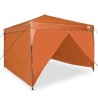 Tente à abri Orange 300 x 300 x 227 / 236 / 245 cm Tissu Oxford 