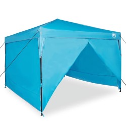 Tente à abri Bleu 300 x 300 x 227 / 236 / 245 cm Tissu Oxford 