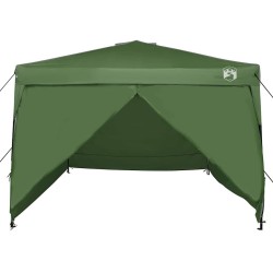 Tente à abri Vert 300 x 300 x 227 / 236 / 245 cm Tissu Oxford 