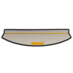 Tapis d'escalier 30 pcs gris foncé 65x24x4 cm 
