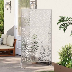 Écran de privacy 100x50x180 cm en acier inoxydable 
