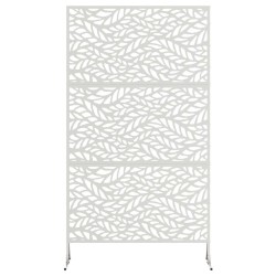 Écran de privacy 100x50x180 cm en acier inoxydable 
