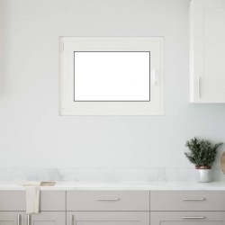 Fenêtre de sous-sol« RISOR » 80 x 70 cm oscillo-battante DIN gauche anthracite 