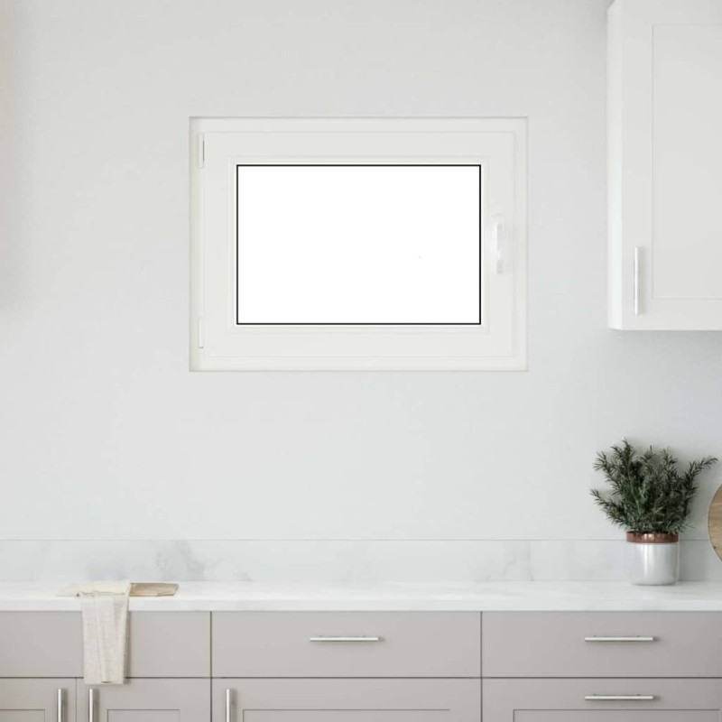 Fenêtre de sous-sol« RISOR » 80 x 70 cm oscillo-battante DIN gauche anthracite 