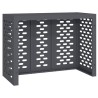 Couvercle de climatiseur anthracite 110x50x80 cm en acier 