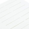 Table pliable de jardin blanc 45x43x50 cm plastique  
