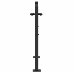 Porte de Jardin Autre Noir 105 x 100 cm Acier peint par poudre 