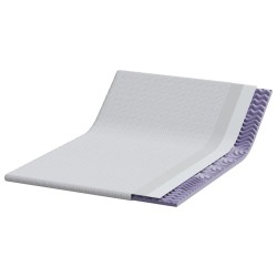 Coussins de Matelas Blanc 140 x 200 cm 