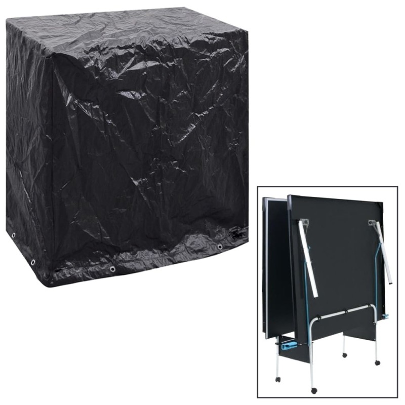 Housse de salon de jardin Table de ping-pong 160x55x182 cm 